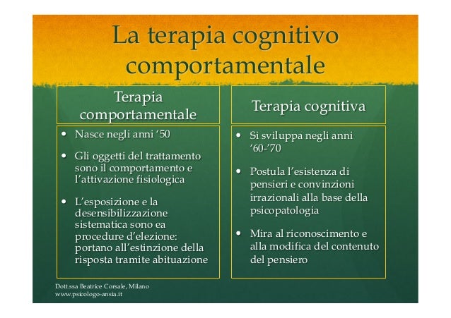 terapia cognitivo comportamentale ansia terapia cognitivo comportamentale ansia